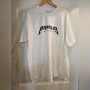 NWOT Assholes Live Forever Tee XXL